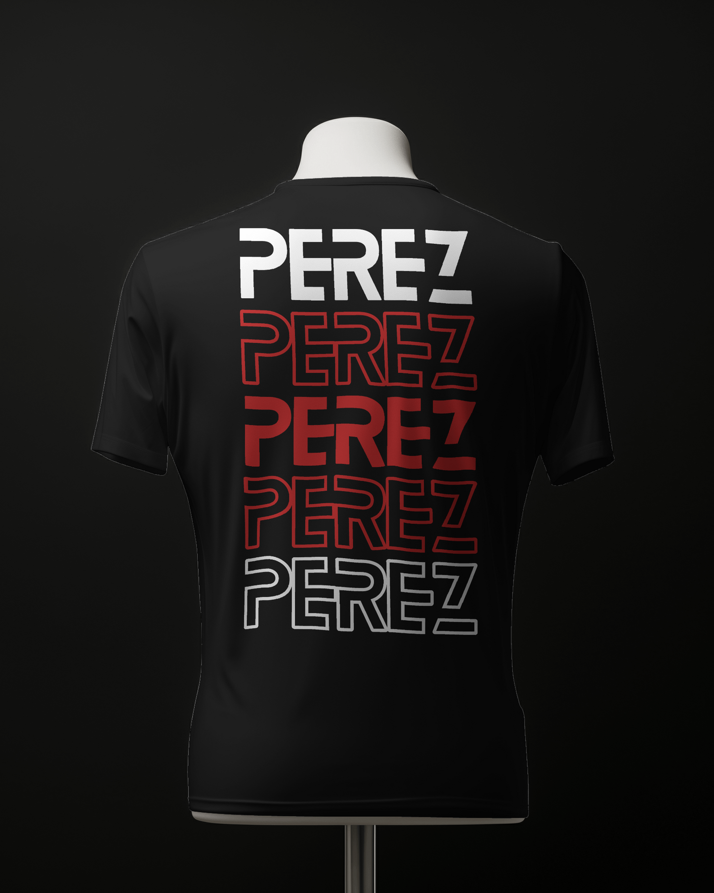 Lineup Edition - Sergio Perez Ferarri Red